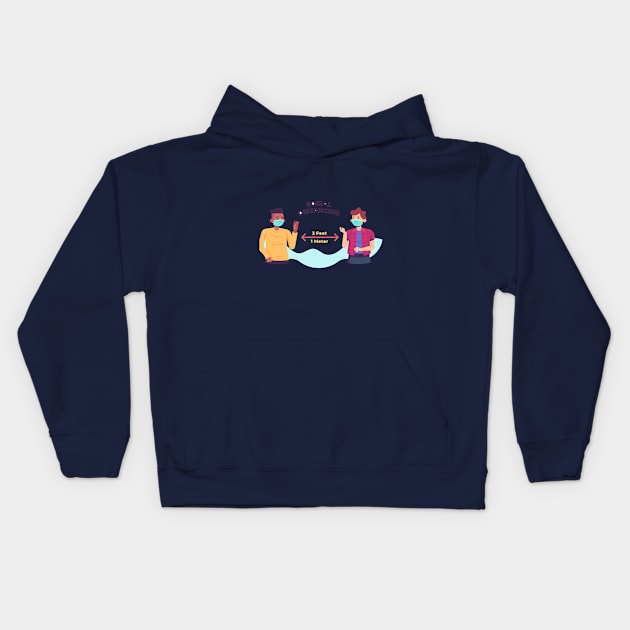 6 feet Kids Hoodie by King Tiger